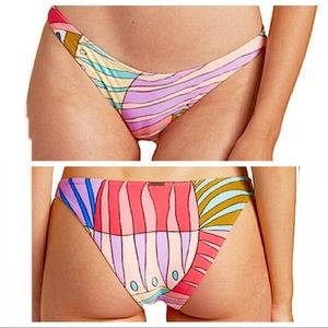 Billabong Surfadelic Tropic Bikini Bottoms. Size XL / 14 NEW
